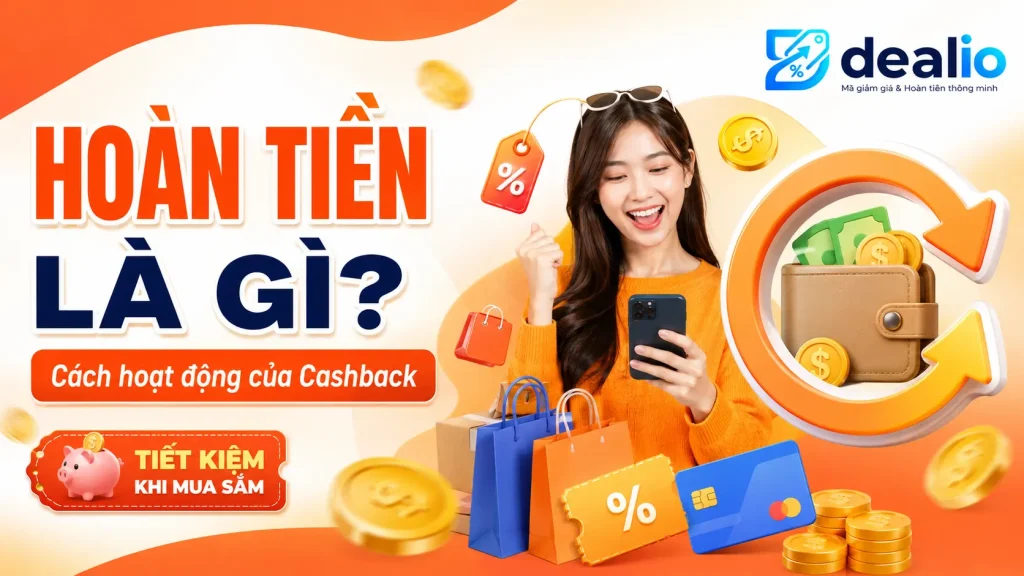 Hoàn tiền là gì? Cách hoạt động của Cashback khi mua sắm online