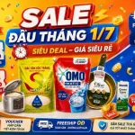 Sale Shopee 1/7 bắt đầu lúc 0h: Cách lưu mã và săn ưu đãi lớn đầu tháng