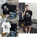 Bộ cộc nam Karl Bé Mèo Siêu Nét – Chất Liệu Cotton Mềm Mịn,Thoáng Mát – Thời Trang Boy Phố Hottrend 2026